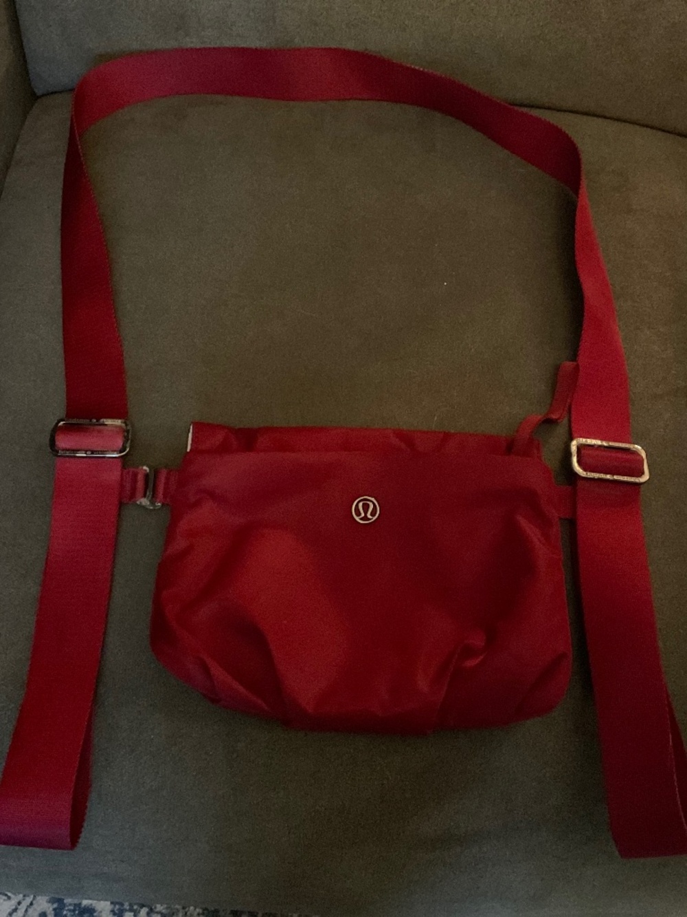 Lululemon Burgundy Everywhere Yoga Mat Bag and Holder